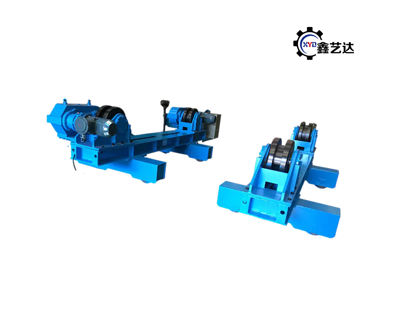 40T Adjustable Welding Rotator with Manual Orbital Movement&Additional Groove Rollers